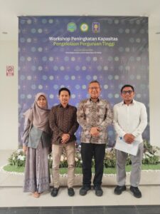 STIS HARSYI LOMBOK TENGAH MENGIKUTI WORKSHOP PENINGKATAN KAPASITAS PENGELOLAAN PERGURUAN TINGGI
