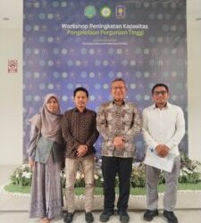 STIS HARSYI LOMBOK TENGAH MENGIKUTI WORKSHOP PENINGKATAN KAPASITAS PENGELOLAAN PERGURUAN TINGGI